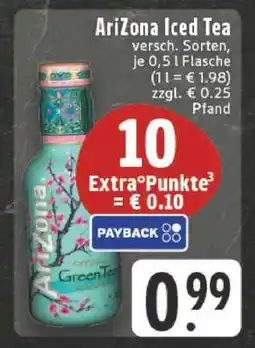 Edeka AriZona Iced Tea Angebot