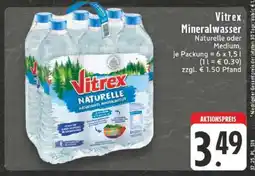Edeka Vitrex Mineralwasser Angebot