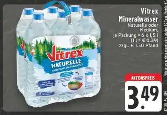 Edeka Vitrex Mineralwasser Angebot