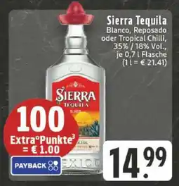 Edeka Sierra Tequila Angebot