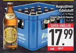 Edeka Augustiner Edelstoff Angebot