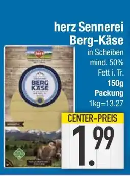 Edeka herz Sennerei Berg-Käse Angebot