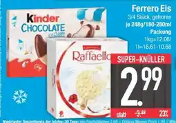 Edeka FERRERO Eis Angebot