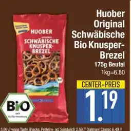 Edeka Huober Original Schwäbische Bio-Knusper-Brezel Angebot