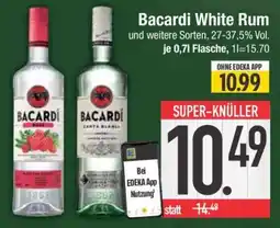 Edeka Bacardi White Rum Angebot
