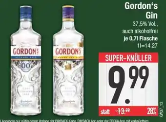Edeka Gordon's Gin Angebot