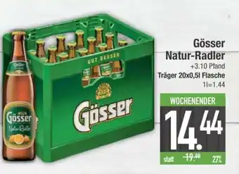 Edeka GÖSSER Natur- radler Angebot