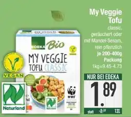 Edeka My Veggie Tofu Angebot