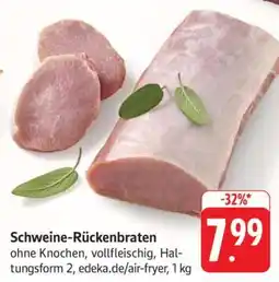 Edeka Schweine-Rückenbraten Angebot
