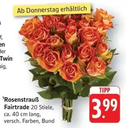 Edeka Rosenstrauß Fairtrade Angebot