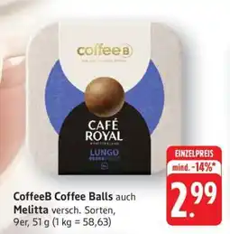 Edeka CoffeeB Coffee Balls Angebot