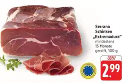 Edeka Serrano Schinken „Extremadura“ Angebot