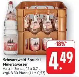 Edeka Schwarzwald-Sprudel Mineralwasser Angebot