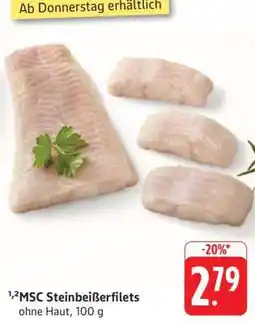 Edeka MSC Steinbeißerfilets Angebot