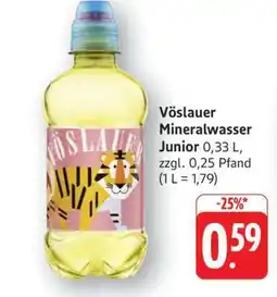 Edeka Vöslauer Mineralwasser Junior Angebot
