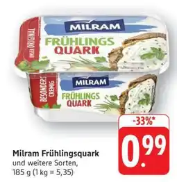 Edeka Milram Frühlingsquark Angebot