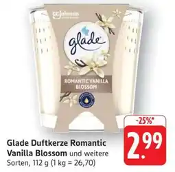 Edeka Glade Duftkerze Romantic Vanilla Blossom Angebot