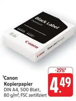Edeka Canon Kopierpapier Angebot