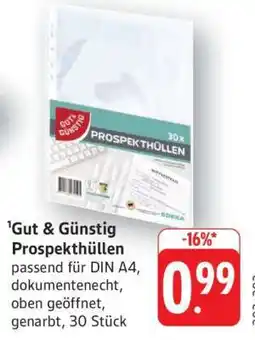 Edeka Gut & Günstig Prospekthüllen Angebot