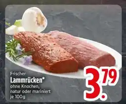 Edeka Frischer Lammrücken Angebot