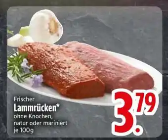 Edeka Frischer Lammrücken Angebot