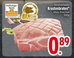 Edeka Strohschwein Krustenbraten Angebot