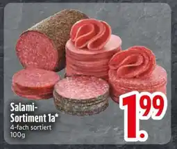 Edeka Salami- Sortiment 1a Angebot