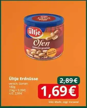 Famila Nord Ost ÜLTJE Erdnüsse Angebot