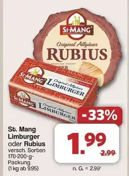 Famila Nord Ost St. Mang Limburger oder Rubius Angebot