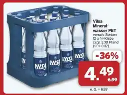 Famila Nord Ost Vilsa Mineralwasser PET Angebot