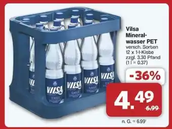 Famila Nord Ost Vilsa Mineralwasser PET Angebot