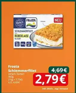 Famila Nord Ost FROSTA Schlemmerfilet Angebot
