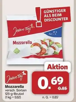 Famila Nord Ost Jeden Tag Mozzarella Angebot