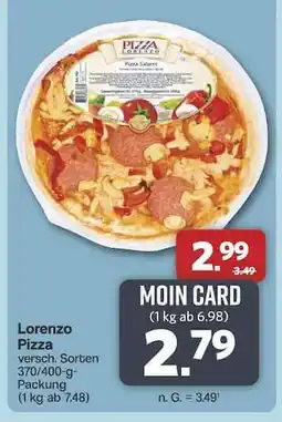 Famila Nord Ost Lorenzo Pizza Angebot