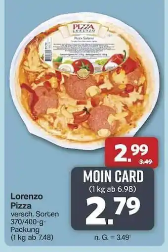 Famila Nord Ost Lorenzo Pizza Angebot