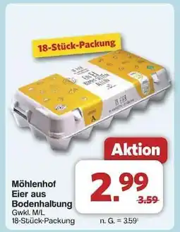 Famila Nord Ost Möhlenhof Eier aus Bodenhaltung Angebot