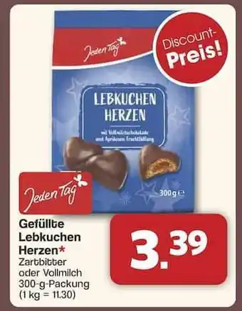 Famila Nord Ost Gefüllte Lebkuchen Herzen Angebot