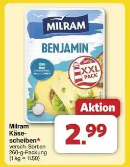 Famila Nord Ost Milram Käse-scheiben Angebot