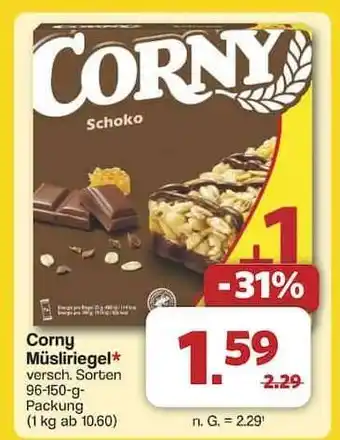 Famila Nord Ost CORNY Müsliriegel Angebot