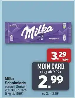 Famila Nord Ost MILKA Schokolade Angebot