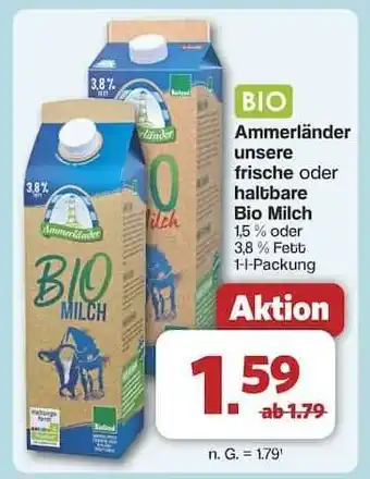 Famila Nord Ost Ammerländer Bio Milch Angebot