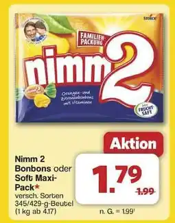 Famila Nord Ost Nimm 2 Bonbons oder Soft Maxi-Pack Angebot