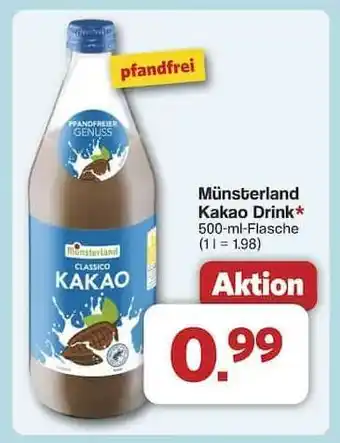 Famila Nord Ost Münsterland Kakao Drink Angebot