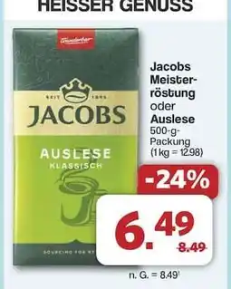 Famila Nord Ost Jacobs Meisterröstung oder Auslese Angebot
