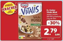 Famila Nord Ost DR. OETKER Vitalis-Müsli Angebot