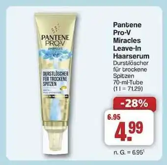 Famila Nord Ost Pantene Pro-V Miracles Leave-In Haarsserum Angebot