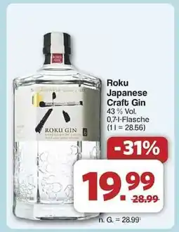 Famila Nord Ost Roku Japanese Craft Gin Angebot