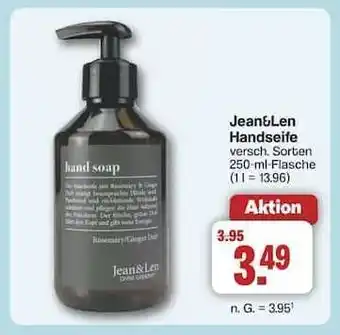 Famila Nord Ost Jean&Len Handseife Angebot