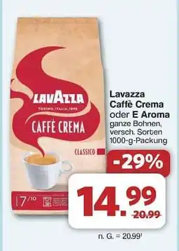 Famila Nord Ost Lavazza Caffè Crema oder E Aroma Angebot