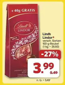 Famila Nord Ost Lindt Lindor Angebot